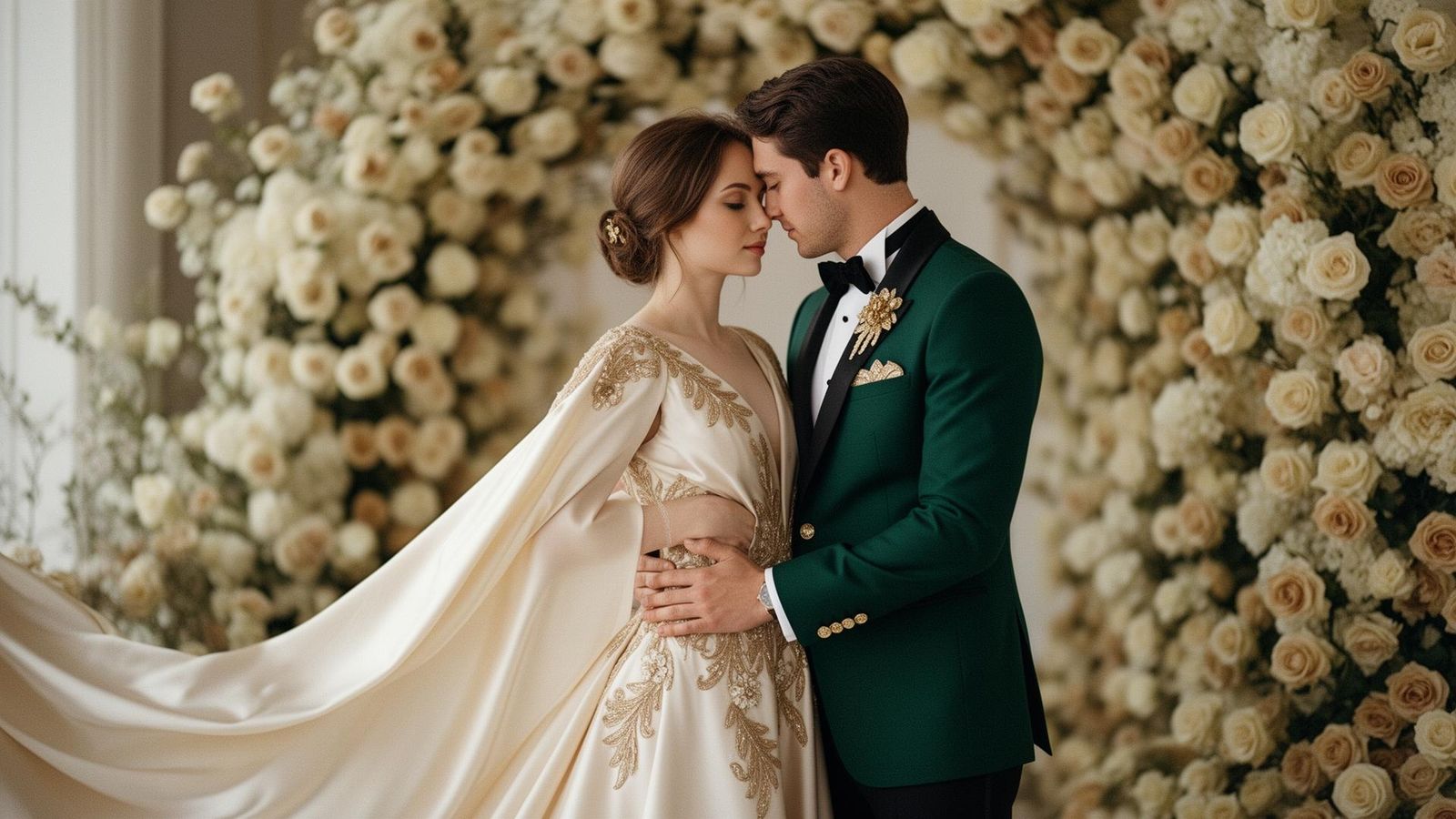 Cinematic luxury wedding designed by LAX Designs